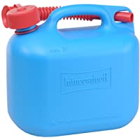 Los mejores  - Hünersdorff Bidón para carburante STANDARD 5 L- PEAD Azul- con homologación UN y accesorios rojos